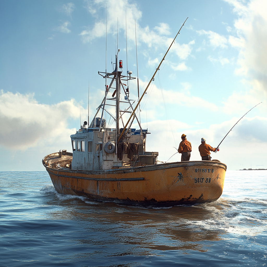 gammal.tech_Photorealistic_of_fishermen_fishing_in_a_fishing__01652388-30e6-4b30-b7a4-0b3566b83fef_1.png