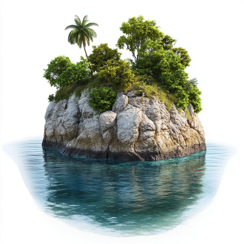 gammal.tech_Photorealistic_of_island_isolated_on_white_backgr_9c8ba810-92ad-4287-8f12-52efb66ea4bc_0.png